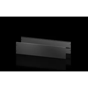 Rittal AX Sokkelpaneler for og bag, H 200 mm, til B 1000 mm, stålplade, RAL 9005, 2 stk. (2830102)
