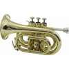 DIMAVERY TP-300 Bb lommetrompet, guldlak 26503720