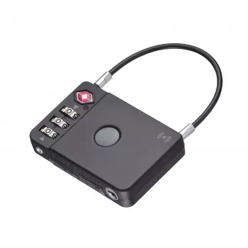 TROIKA TSA-kodelås til kuffert TRACK & FIND LOCK (LOK26/BK) – sort
