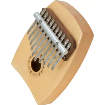 Dimavery KL-1 kalimba, 10 tangenter C-dur, natur Sapele træ 26051610