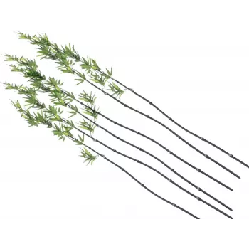 EUROPALMS kunstig bambusstang med blade, 180 cm, 6-pak 82509260