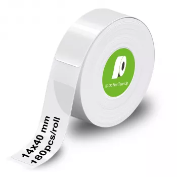 Olympia 6313 Transparent Label Roll 14 mm x 40 mm (180 Labels)