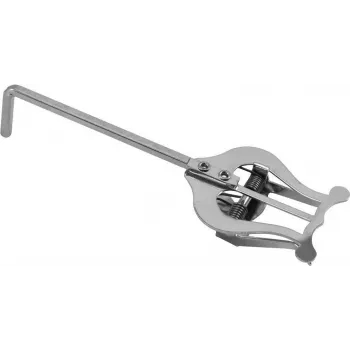 DIMAVERY march-lyra til trompet, nikkelbelagt metal, klembefæstelse, sølv 26600540
