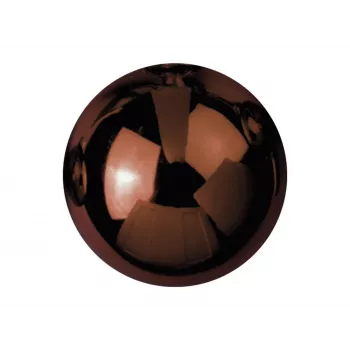 EUROPALMS Decorative Ball 3.5 cm, Brown, Glossy, 48 Pieces (8350129V)