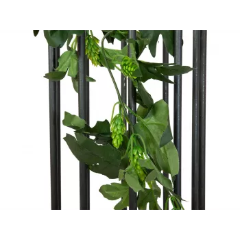 EUROPALMS Artificial Hop Garland, 170cm, Green with Brown Cones 82501869
