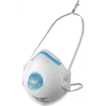 Dräger X-plore 1320 FFP2 V NRD Particulate Respirator Mask with Valve (Pack of 10) (3951214)