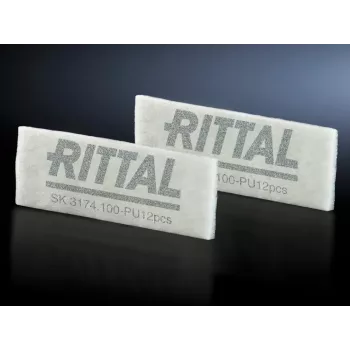 Rittal SK 3174100 filtermåtte, G3, 12-pak, til SK 3138/3139