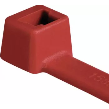 HellermannTyton T80R-N66-RD-C1 standardkabelbinder, 210 mm x 4,6 mm, rød, 100 stk. 116-08012