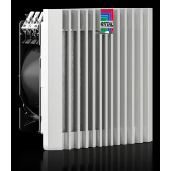 Rittal Blue e+ EMC-filterventilator 53/64 m³/h 115 V RAL 7035 (3238810)