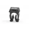 HellermannTyton 561-03101 gul selvklæbende kabelbinderholder, 28x28mm, 500-pak