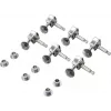 Dimavery TL-Style Guitar Machine Heads Set, 6-in-Line, Chrome, Sealed Gear, Right-Handed 26300250