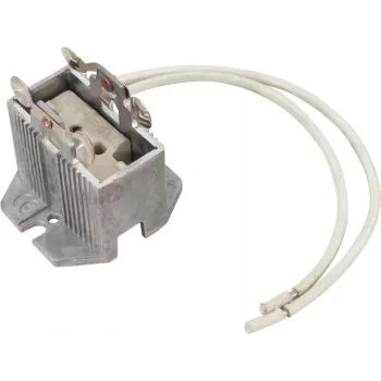 OMNILUX GX-9.5 & GY-9.5 lampefatning, keramik, 250V/10A, skruefastgørelse 9450030C