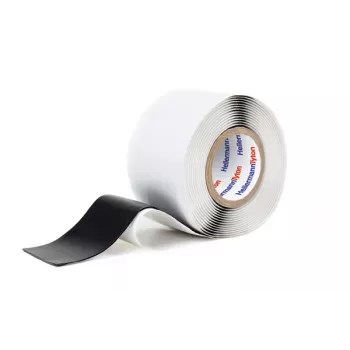 HellermannTyton HTAPE-POWER 670-VM-PVC/IIR-BK selvsmeltende bånd 3 m x 100 mm sort 711-00304