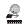 EUROPALMS LED snebold 15 cm, pink 83501246