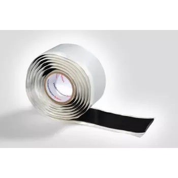 HellermannTyton 711-10300 PVC isoleringstape, sort, 19 mm x 20 m, 0,15 mm