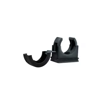 HellermannTyton PACC13 rørbefæstelsesholder, 13 mm, sort