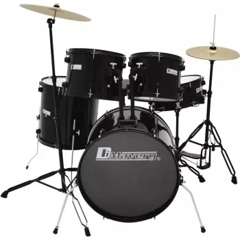 DIMAVERY DS-200 trommesæt, sort 26001360