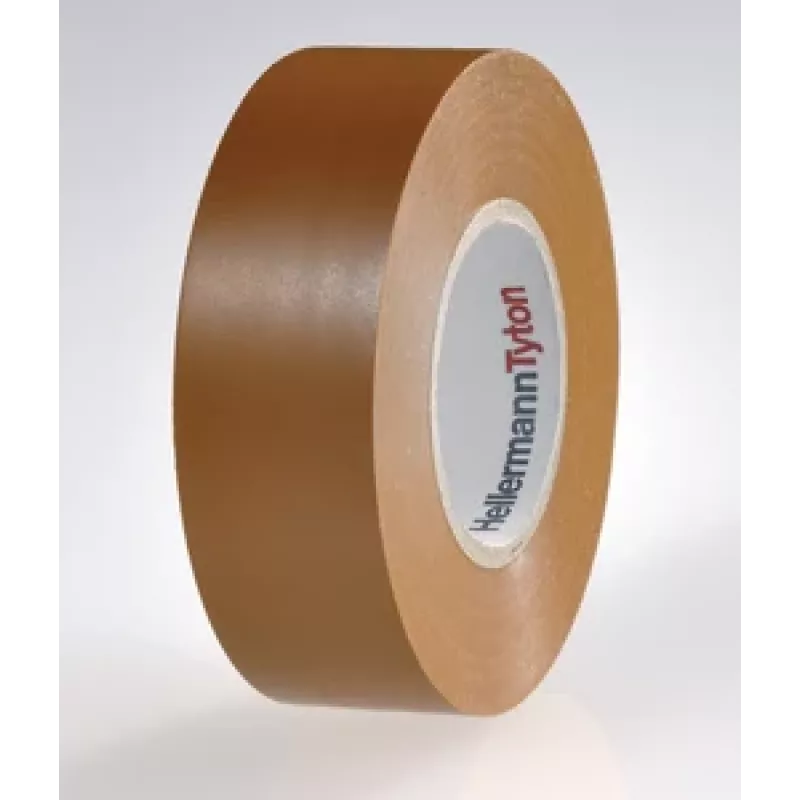 HellermannTyton 710-00158 PVC isoleringstape, 19 mm x 20 m, sort