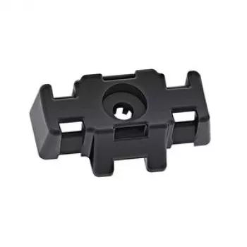 HellermannTyton S3SB15CBM8-PA6GF30-BK skruebefæstelsesbase til kabelbindere, sort, M8, PA6GF30, 1 stk. 151-01010