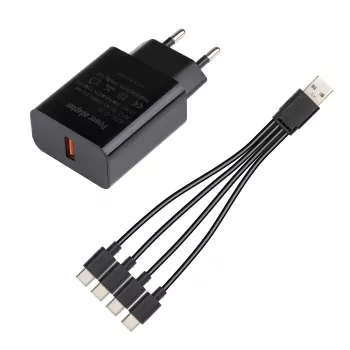 Midland Albrecht 4-Way USB Charging Cable for Albrecht Multicom 2 (29935)