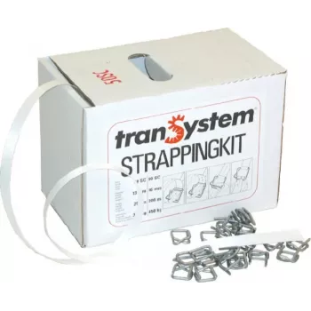 Banholzer&Wenz polyester-stripsæt 16 mm x 200 m med 80 lukninger 17041