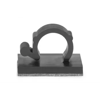HellermannTyton MAGRA9 magnetisk kabelklemme, PA66/NdFeB, sort, 25 mm maks. bundt, 25 stk. 151-04467