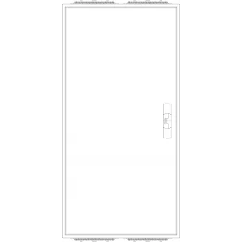 f-tronic ZA112 tomt kabinet H 1100, ZA112 B 550 mm IP31 7120507