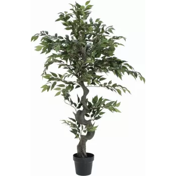 EUROPALMS Ficus Waldbaum Artificial Plant, 110cm 82806313