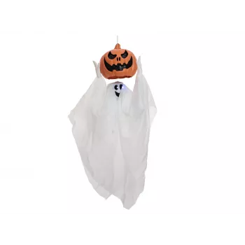 EUROPALMS Animated Halloween Pumpkin Ghost, 110cm 83316173