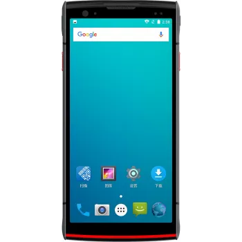 ALLNET Android Mobile Terminal S50 4G POS-system med 2GB RAM 16GB ROM, 5,5 inch HD-display, integreret 58mm termoprinter, NFC, MSR, IC-kortlæser, GPS, 2600mAh batteri ALL_POS_BL001