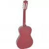 Dimavery AC-303 koncertguitar 1/2 størrelse rød med gigbag, stemmer, plektre og rem til begyndere