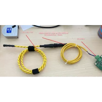 ALLNET MSR Vandudslip-detektionskabel 15m + 2m tilslutning (ALL445X-Leckage-15M-Cable)