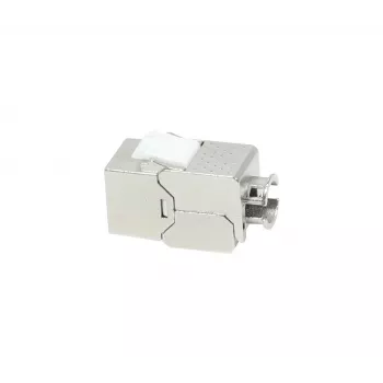 SYNERGY21 S216378V3 CAT8.1 RJ45 keystone-modul, slim-line kort, GHMT-certificeret, hvid