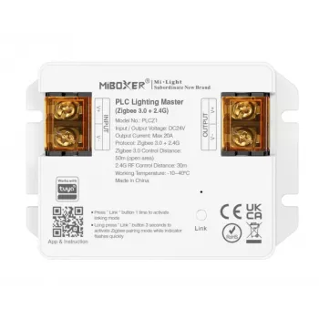 Miboxer PLCZ1 Zigbee 3.0 + 2.4G MiLight/Miboxer lys-master-controller