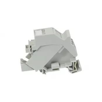 SYNERGY21 keystone-modulholder DIN-skinne slim ABS til 1xTP-modul Slim Line (S215416V2)