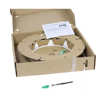 SYNERGY21 S218206 OS2 simplex fiber-patchkabel, LC/APC til LC/APC, 9/125 µm, G.657.A2, trækspids, 10 m