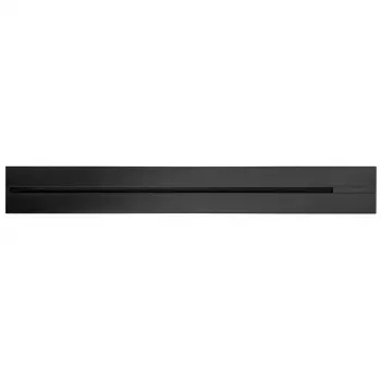 Synergy 21 MODULRAIL overflademonteret stikkontaktskinne, 600 mm, sort (S21-MR001)