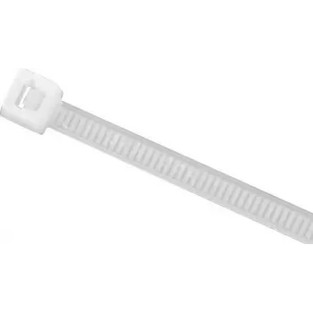 HellermannTyton Standard Cable Tie, Internally Serrated, 245 mm x 4.6 mm, Transparent, 100 Pieces (UB250C-N-PA66-NA-C1) 905-72001
