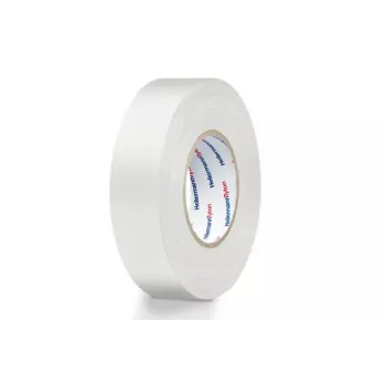 HellermannTyton HelaTape Flex 1000+ PVC elektroisoleringstape, 19 mm x 20 m, sort 712-00905