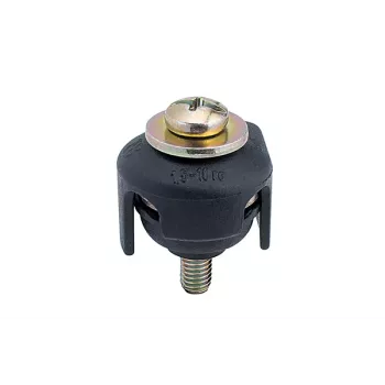 HellermannTyton 435-01559 selvklæbende kabelbinderbase, sort, PA66, 28x28 mm, 20 stk.