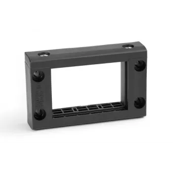 HellermannTyton VarioPlate-10 Cable Entry Frame, Polyamide 6.6, Black, Halogen-Free, 10 Modules 440-00001
