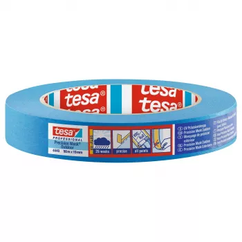 Tesa Precision afdækningstape 4440 Outdoor UV Plus, blå, 50 m x 19 mm 04440-00000-00