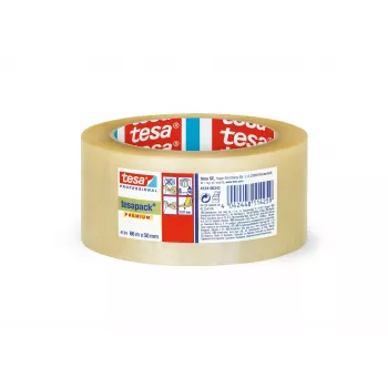 tesa 04124-00342-00 gennemsigtig emballagetape 66 m x 50 mm