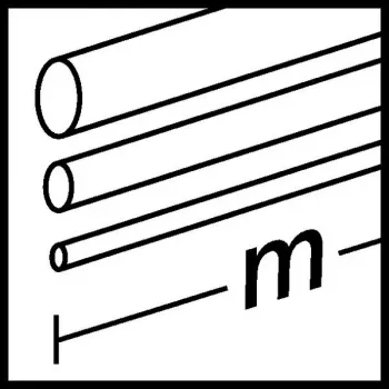 HellermannTyton HelaShrink HIS-3 Heat Shrink Tubing 1.6mm Black 10m 339-00649