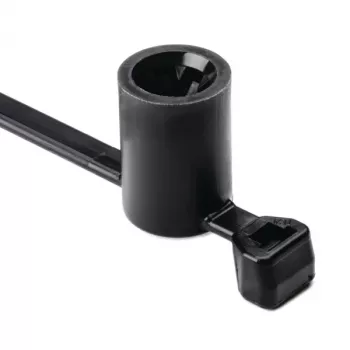HellermannTyton T50SSBS5OT-E Black Cable Tie 160mm x 4.6mm (Pack of 500) 155-30602
