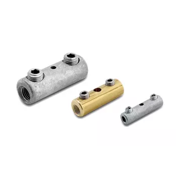 HellermannTyton 435-01507 Zinc-Plated Steel Wire Connector M4 Screw Terminal