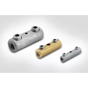 HellermannTyton 435-01508 galvaniseret stål-jordledningsforbindelse M8 (100-pak)