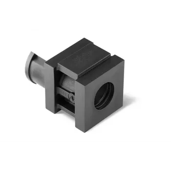 HELLERMANNTYTON VP-S 11-12 inds-sgl-PL-BK halogenfri enkelthuls-kabelforskruningsindsats, sort, 20-pak (440-00013)