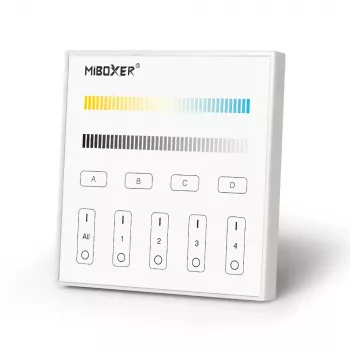 Miboxer LED Smart DALI farvetemperatur touchpanel DT8 (DP2S)