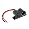 IWH 12/24V Vehicle Power Socket with 2 USB Ports 4.2A Total Output (019010)